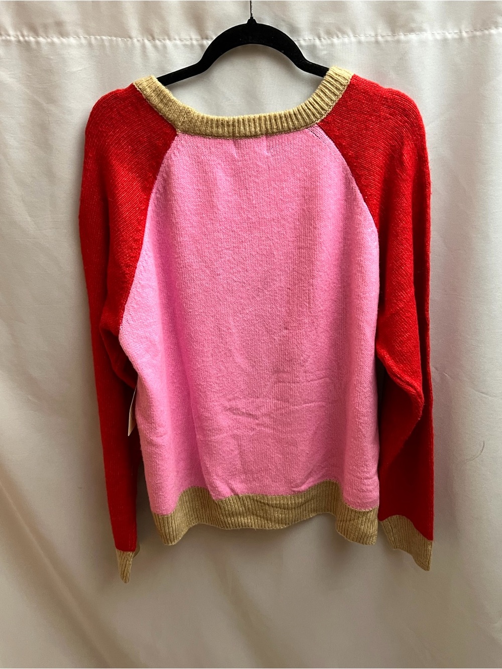 St. John’s Bay Dog Graphic Sweater Women’s XXL Pink Red Knit Pullover NWT Cute - Picture 2 of 8